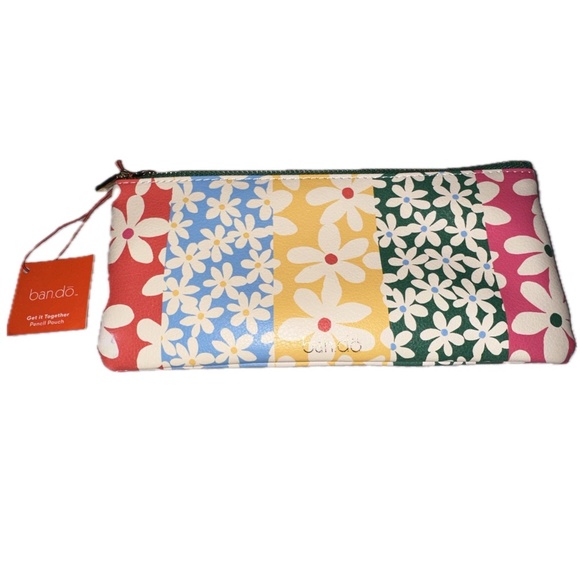 ban.do Other - Ban.do Leatherette Get it Together Pencil Pouch